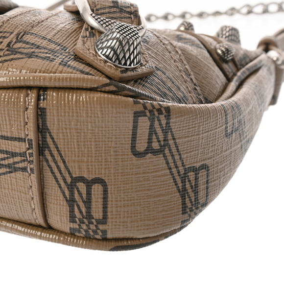 Balenciaga Le Cagole Mini Handbag Brown - Picture 7 of 12